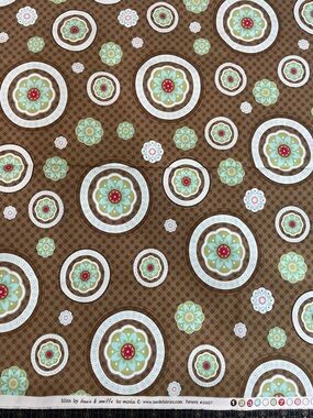 RARE OOP Moda Bliss by Bonnie & Camille Medallion Cinnamon Fabric
